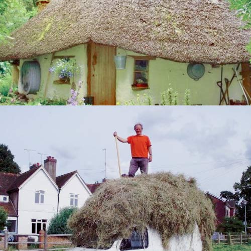Британский крестьянин выстроил прекрасный Хоббит-дом всего за 150 фунтов.