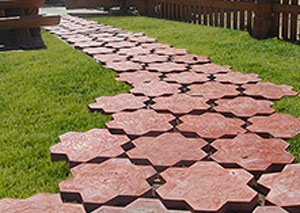 Производства тротуарной плитки по технологии Мрамор из бетона