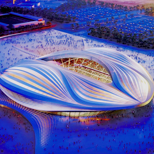 Модель стадиона для Чемпионата Мира по Футболу в Катаре