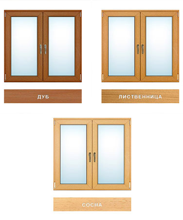 Древесные окна: особенности и типы древесной породы