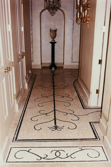Мозаика в коридоре