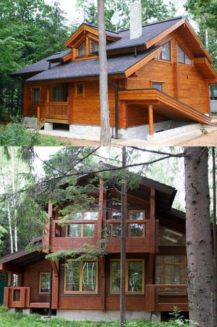 Особенности финского древесного дома